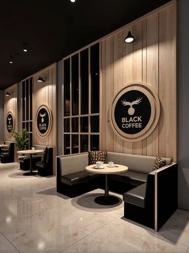Create a booth design for my Black Coffee store in Jordan, inspired by the idea of a folded paper airplane.




,a restaurant with tables, benches and circular mirrors,bar counter,piano bar,lobby,bar,