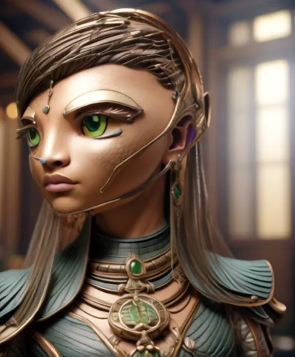 violet head elf,cleopatra,ancient egyptian girl,wood elf,elven,elf,female warrior,3d model,zodiac sign libra,3d rendered,angelica,princess anna,artemisia,sphinx pinastri,doll's facial features,celtic 