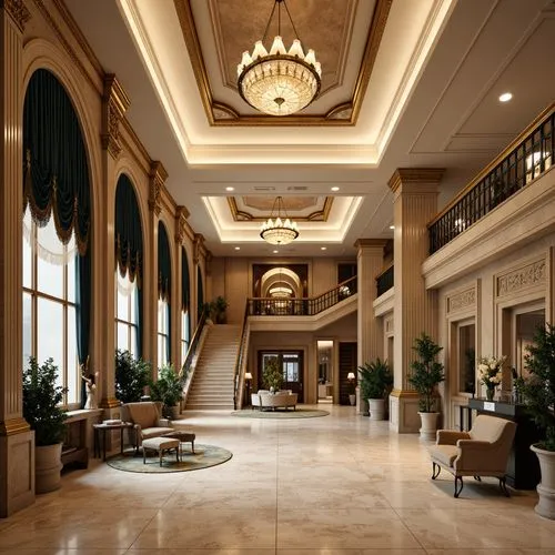 Neoclassicism Style Fitness Club Architecture Design Ideas