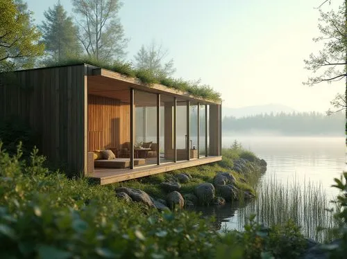 Rural Penthouse Structuralism Style Design Ideas