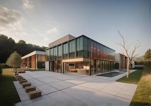 Glass Facade, ,modern house,modern architecture,glass facade,snohetta,cubic house,cube house,prefab,residential house,forest house,dunes house,frame house,structural glass,timber house,luxury home,rev