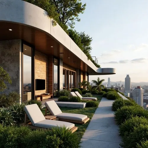 Lakefront Penthouse Sustainable Architecture Design Ideas