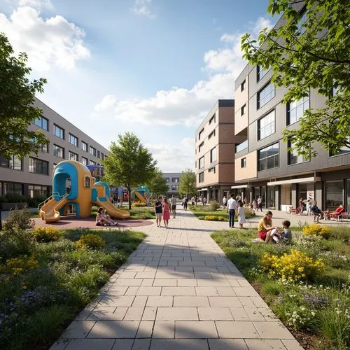 Kindergarten Regionalism Style Steel-Framed Design Ideas