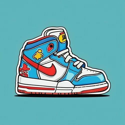 Cartoon aj shoes pattern,shoes icon,sneaker,jordan 1,jordan shoes,air jordan 1,britto,80's design,sneakers,doraemon,pop art style,kids illustration,ewing,vector illustration,jordans,age shoe,vector gr