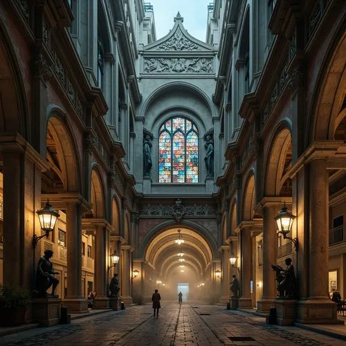 Gothic Style Memorial Center Architecture Design Ideas