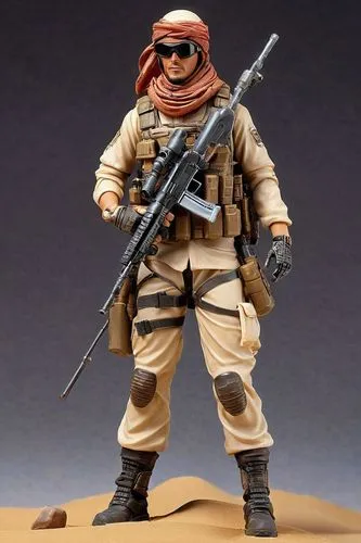  Action Figure， Full body,actionfigure,subcomandante,action figure,peshmerga,panzergrenadier,collectible action figures,militiaman,the sandpiper general,game figure,volksgrenadier,spetsnaz,war corresp