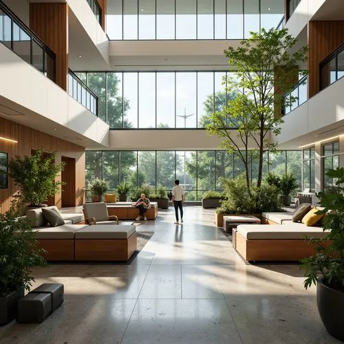 Office Buildings Structuralism Style Design Ideas