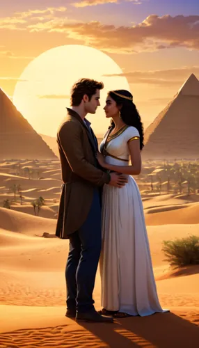 egypt,loving couple sunrise,giza,desert background,romantic scene,the cairo,cairo,golden weddings,egyptians,egyptology,khufu,nile river,arabic background,honeymoon,dahshur,ancient egypt,man and wife,c