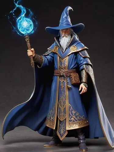 Game Design, Character Design,vax figure,magus,wizard,gandalf,the wizard,mage,magistrate,prejmer,dodge warlock,3d figure,game figure,smurf figure,actionfigure,father frost,summoner,merlin,celebration 