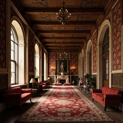 Romanesque Style Charging Station Architectural Design Ideas