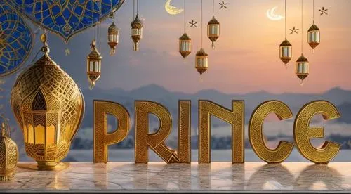 the words prince written with the name of islamic country,principes,princeps,princedom,prince,princely,arabic background
