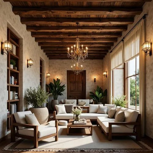 Southwestern Style Student Hall Building Design Ideas