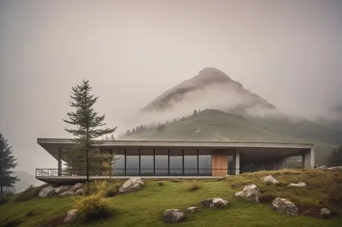 house design mountain,house in mountains,house in the mountains,mountain hut,mountain huts,foggy landscape,alpine pastures,foggy mountain,alpine hut,swiss house,the cabin in the mountains,mountain pas