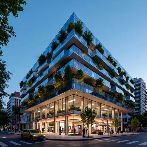 Gas Station Green Architecture Design Ideas