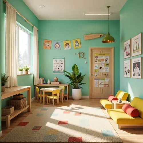 Kindergarten Renaissance Style Building Design Ideas