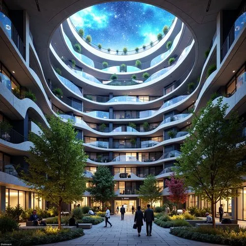 Planetarium Social Housing Architecture Design Ideas