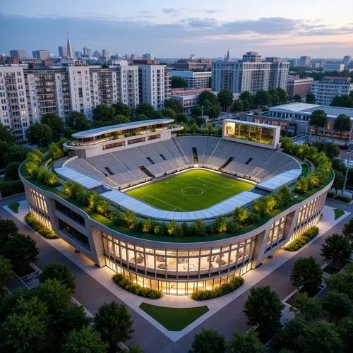 Stadiums Baroque Style Architecture Design Ideas