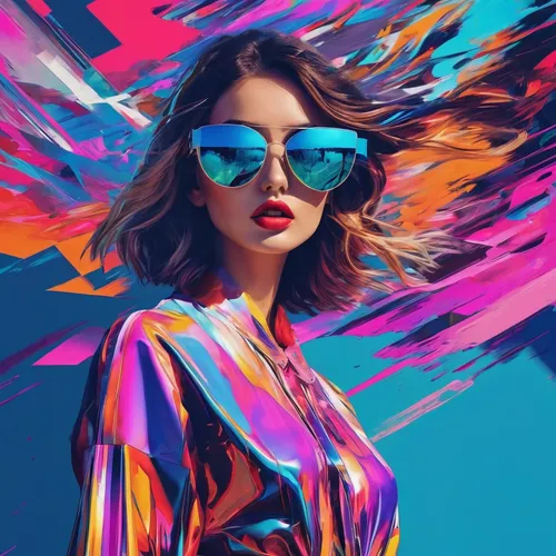 Enhance the colors of a fashion photography,fashion vector,colorful background,colorful foil background,background colorful,vibrant color,colorful,creative background,color glasses,world digital paint