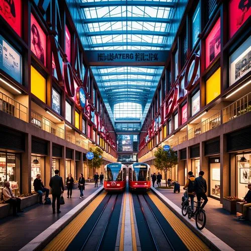 Tram Station Sustainable Architecture Design Ideas