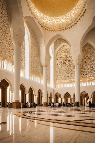 Image: The interior of the grand mosque in Abu Dhabi. This requires a wide-angle lens to capture how...,the hassan ii mosque,hassan 2 mosque,sultan qaboos grand mosque,sheihk zayed mosque,king abdulla