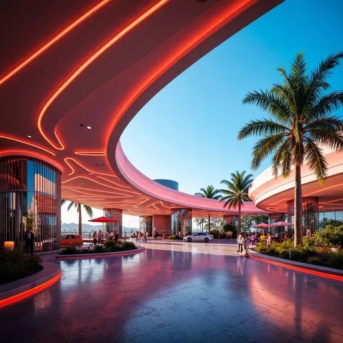 Cinema International Style Building Design Ideas
