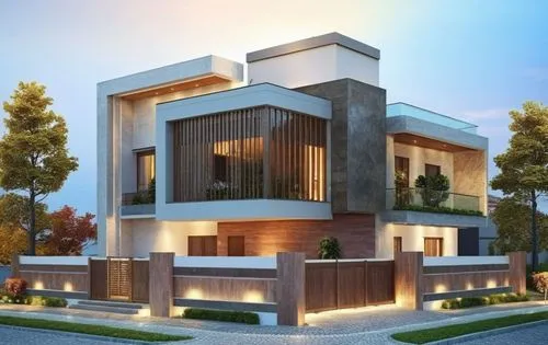 modern elevation,a modern looking house with a nice wooden facade,modern house,residential house,modern architecture,two story house,beautiful home,residence,exterior decoration,holiday villa,contempo