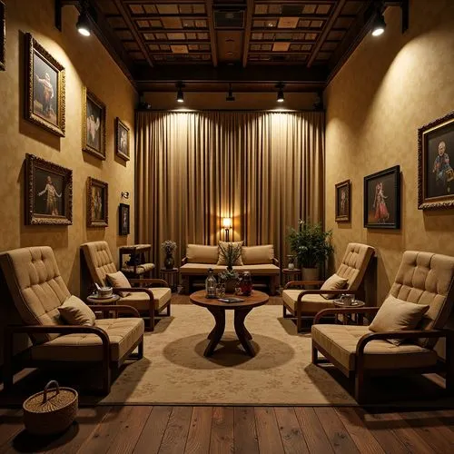 Cinema Shabby-Chic Style Interior Design Ideas