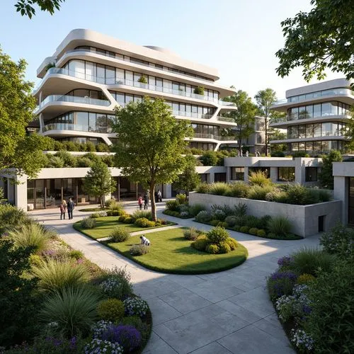 Campus Expressionism Style Building Design Ideas