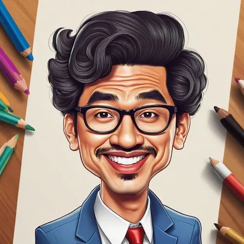 Create a funny caricature of a celebrity,caricaturist,cartoon doctor,caricature,cartoonist,custom portrait,vector illustration,cartoon people,illustrator,indian celebrity,cartoon character,pencil icon