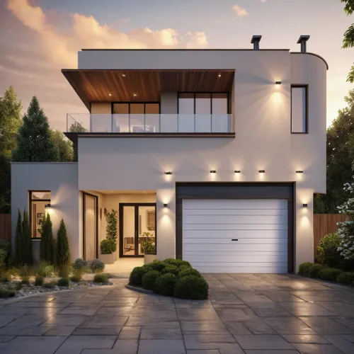 水泥路,modern house,3d rendering,landscape design sydney,smart home,modern architecture,landscape designers sydney,modern style,exterior decoration,mid century house,luxury home,garage door,garden design