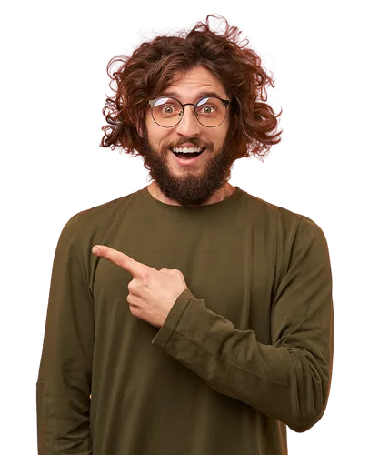 gnu,portrait background,long-sleeved t-shirt,silver framed glasses,transparent background,on a transparent background,reading glasses,png transparent,male person,hyperhidrosis,management of hair loss,