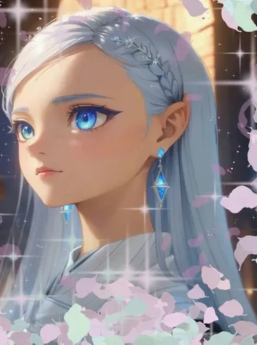 musica fantasia,violet head elf,precious lilac,fairy queen,doll's facial features,white rose snow queen,fairy galaxy,fairy tale character,lilac blossom,flower fairy,the snow queen,bluebell,fairy,diamo