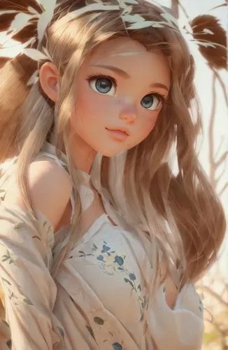 rapunzel,fairy tale character,female doll,jessamine,little girl in wind,little girl fairy,elsa,alice,child fairy,artist doll,maple,fantasy portrait,fawn,fairy,painter doll,frula,fluttering hair,fae,wo