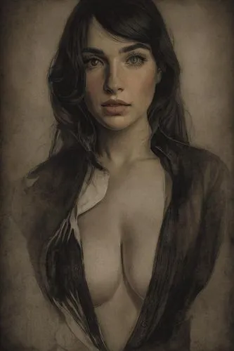 beautiful woman portrait ,lara,fantasy portrait,charcoal drawing,katniss,dodge la femme,romantic portrait,sepia,lori,candela,woman portrait,croft,charcoal pencil,artemisia,vintage drawing,lotus art dr