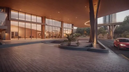 bridge
,a car is parked outside a modern building,car showroom,carports,render,luxury home interior,driveways,luxury home,dealership,modern house,car dealership,interior modern design,driveway,luxury 