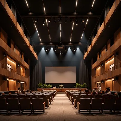 Auditorium Modernism Style Building Design Ideas