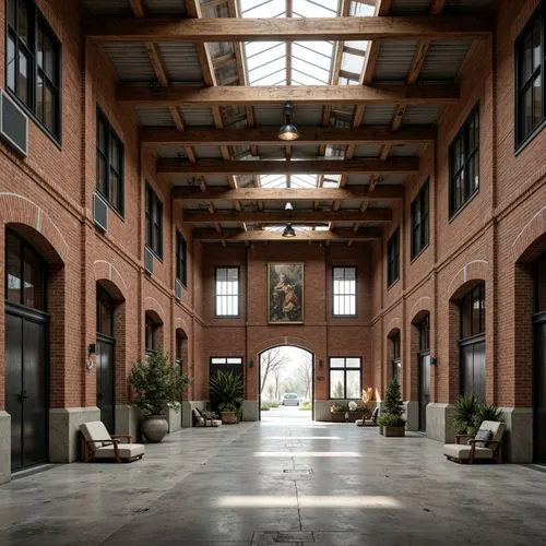 Warehouse Green Architecture Style Design Ideas
