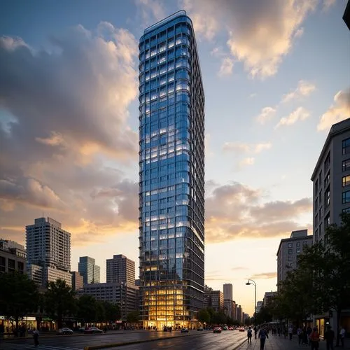 Sustainable Skyscrapers Architecture Design Ideas