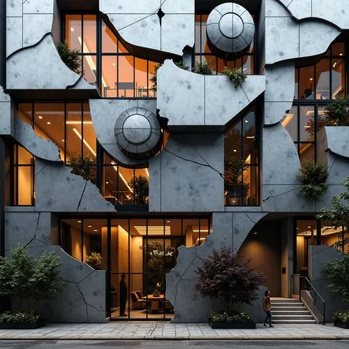 Deconstructivism Style Building Architecture Design Ideas