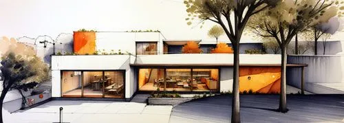 CASA DE CAMPO FACHADA MODERNO,vivienda,prefab,miralles,rietveld,neutra,mansard