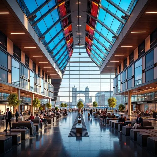 Airport Modernism Style Building Architecture Design Ideas