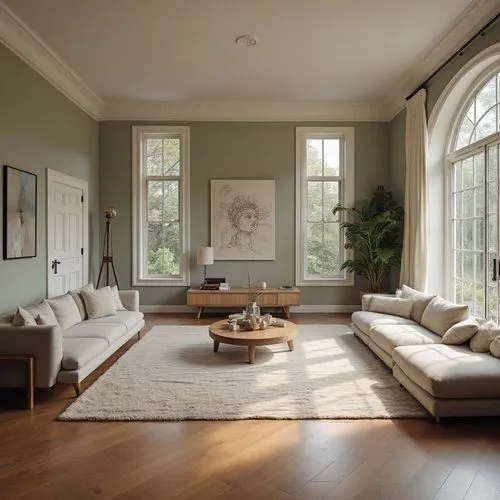 living room ll flooring,a living room with lots of windows and furniture,hardwood floors,sitting room,living room,livingroom,family room,home interior,danish furniture,danish room,great room,sunroom,l