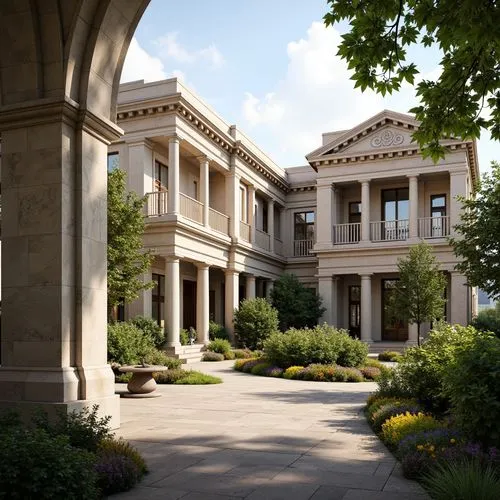 Campus Neoclassicism Style Building Design Ideas