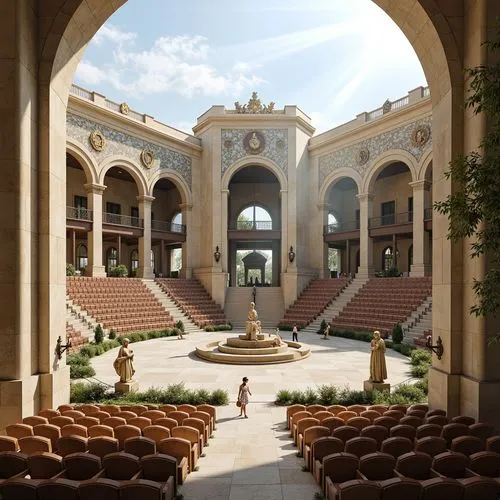 Neoclassicism Style Stadiums Architecture Design Ideas