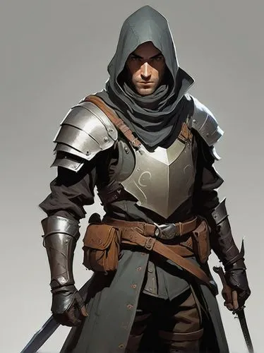 Character Design,assassin,knight armor,cullen skink,mercenary,templar,hooded man,paladin,knight,crusader,swordsman,joan of arc,the wanderer,iron mask hero,armored,massively multiplayer online role-pla
