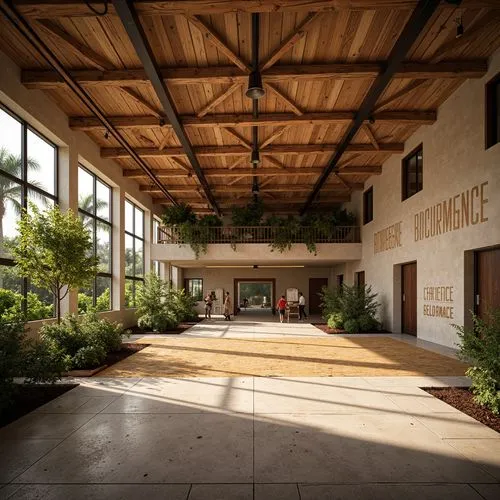 Gymnasium Vernacular Style Building Design Ideas