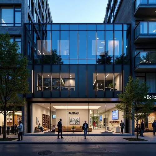 High-Tech Style Dental Clinic Architecture Design Ideas