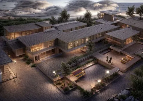 chinese architecture,luxury home,3d rendering,asian architecture,dunes house,cube stilt houses,luxury property,floating huts,eco-construction,eco hotel,luxury real estate,bendemeer estates,modern arch