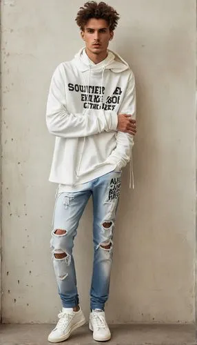 Fashion Design, Super Model,karmaloop,jeans background,crewcuts,crewneck,adidas brand,photo session in torn clothes,white clothing,denim background,streetwear,distressed,pacsun,slp,boys fashion,hba,ra