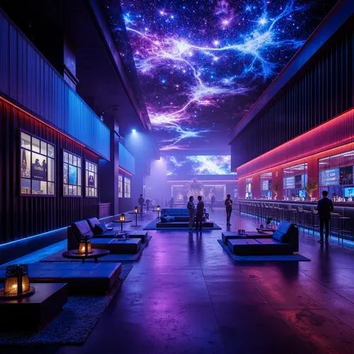 Nightclub Academic Style Architecture Design Ideas